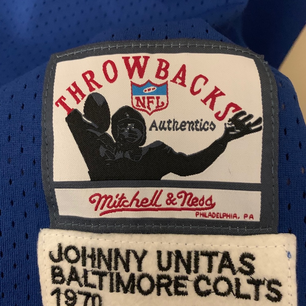 NWT Mitchell & Ness Johnny Unitas Jersey size 52 - Picture 2 of 5
